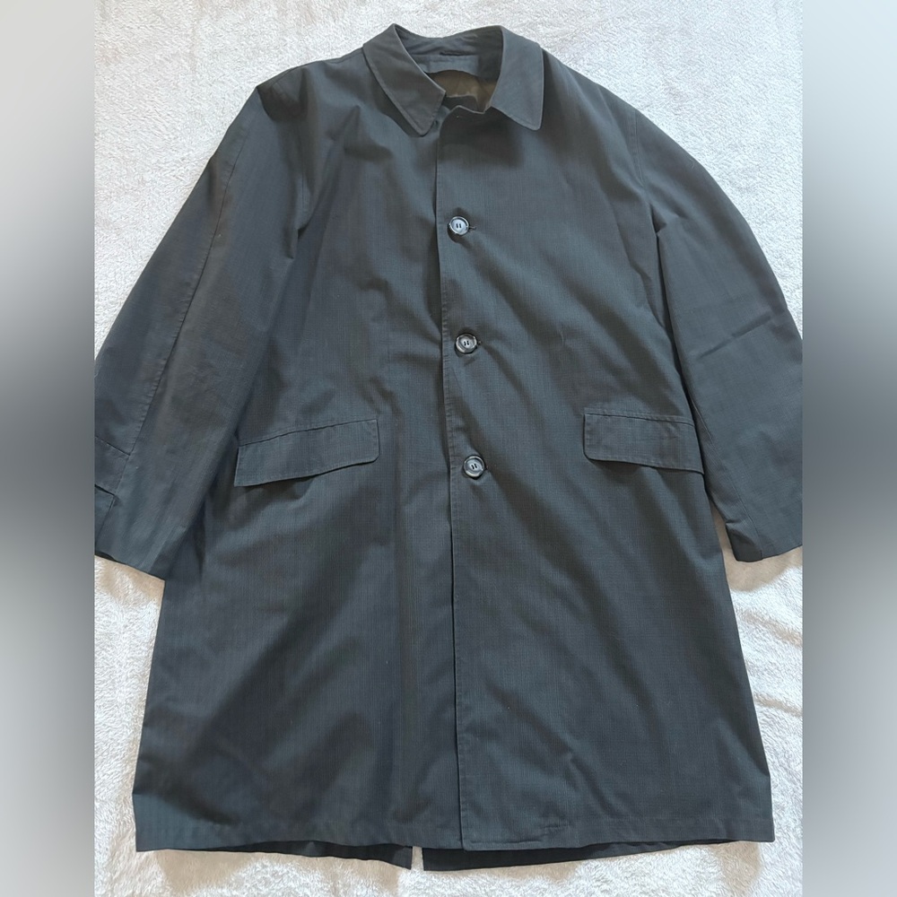 *Bonds ~ The Harridge All-Weather Wash & Wear Water Repellent Coat *See Measure*
